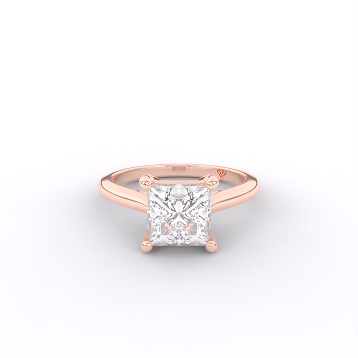 Melissa - Classic Cathedral Engagement Ring