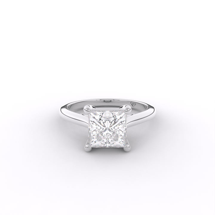 Melissa - Classic Cathedral Engagement Ring