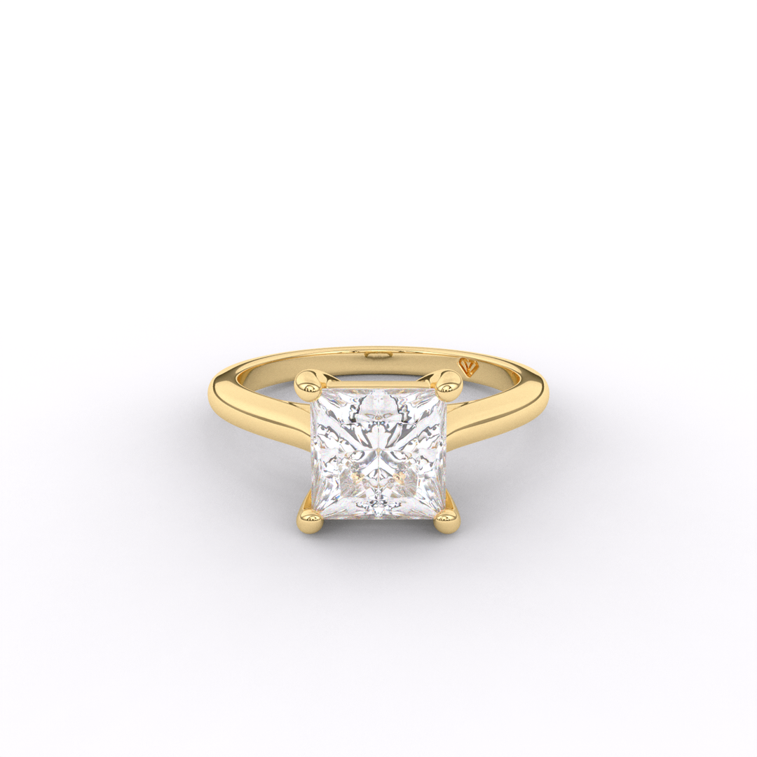 Melissa - Classic Cathedral Engagement Ring