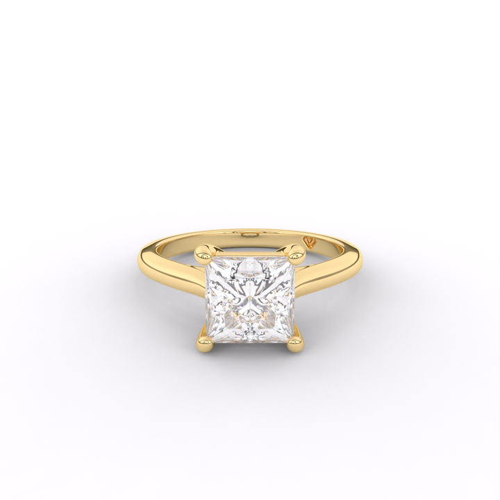 Melissa - Classic Cathedral Engagement Ring
