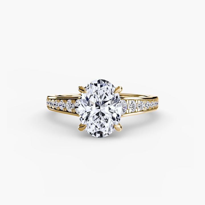 Solitaire with Pavé 7