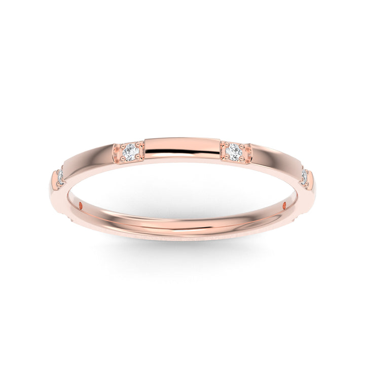 Spaced Lab Diamond Stackable Ring