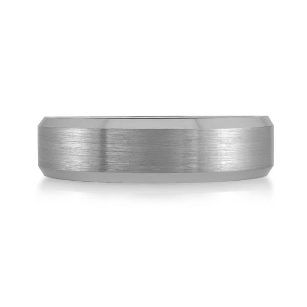 6mm Falling Edge Tungsten Ring