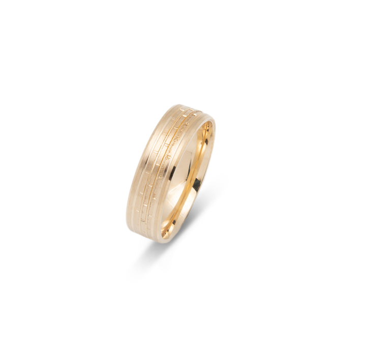 Roy - 6mm Men's Wedding Band